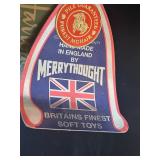 uL - Merrythought Harrods Bear - 18-Inch Hand-Made in England