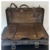 uL - Vintage Suitcase 8x27x14 Inches - Hotel Benson Portland Oregon Sticker