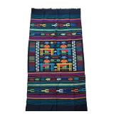 uL - Mexican Serape Throw - 64 x 34 in - Wall Hanging
