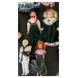 uL - Faith Wick for DollCrafter Classics Vintage Dolls - 15in Tall Mixed-Cloth Group