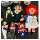 uL - Faith Wick for DollCrafter Classics Vintage Dolls - 15in Tall Mixed-Cloth Group