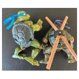 uL - Teenage Mutant Ninja Turtles Action Figures (Lot of 2) - 5 inches tall