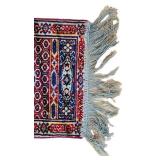 uL - Pair of Oriental Tapestries - 13 x 25 in (Largest) - Floral Medallion