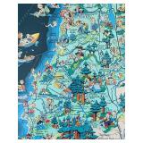 uL - Vintage Cartograph: California