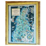 uL - Vintage Cartograph: California