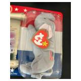 uL - TY Beanie Babies Britannia the Bear, Glory the Bear, Lefty & Righty (McDonald