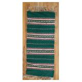 uL - Two Handwoven Tapestries Southwest-Style Wall Hangings - Largest 18 x 36 in