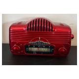 uL - Motorola All-Transistor Radio with Leather Case & TUCKY AM/FM Radio (Lot of 2)