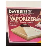 uL - DeVilbiss Warm Steam Vaporizer Model 1600 - 2 1/4 Gallon Capacity