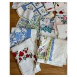 uL - Vintage Floral Tablecloths - Assorted Sizes & Patterns