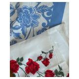 uL - Vintage Floral Tablecloths - Assorted Sizes & Patterns