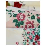 uL - Vintage Floral Tablecloths - Assorted Sizes & Patterns