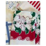 uL - Vintage Floral Tablecloths - Assorted Sizes & Patterns