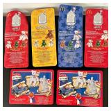 uL - TY Beanie Babies Maple the Bear, Britannia Bear, Glory Bear, Liberty Bear, Lefty the Donkey (Lot of 6)