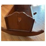 uL - Doll Cradle - Vintage Wooden