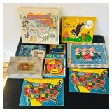 uL - Jigsaw Puzzles - Vintage Lot