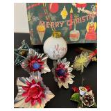 uL - Vintage Christmas Ornaments Assortment