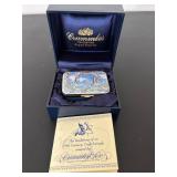 uL - Crummles & Co Hand Painted Enamel Box