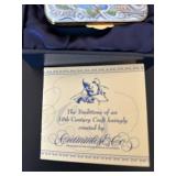 uL - Crummles & Co Hand Painted Enamel Box