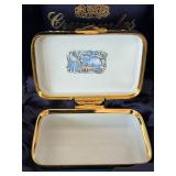 uL - Crummles & Co Hand Painted Enamel Box