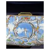 uL - Crummles & Co Hand Painted Enamel Box