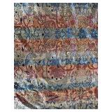 UL- Vintage Italian Silk Tapestry Paulo Sossini Fringe Edge