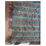 UL- Vintage Italian Silk Tapestry Paulo Sossini Fringe Edge
