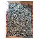 UL- Vintage Italian Silk Tapestry Paulo Sossini Fringe Edge