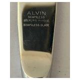 K/UL - Vintage Alvin 7-Piece Sterling-Handle Knife Set - Seamless Stainless Blades