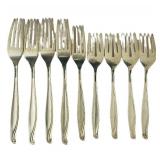 K/UL - Vintage Alvin Sterling Dinner Forks - Sterling Silver Flatware