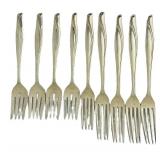 K/UL - Vintage Alvin Sterling Dinner Forks - Sterling Silver Flatware