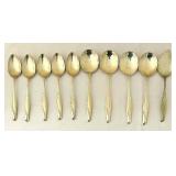 K/UL - Vintage Alvin Sterling Spoons - 12-Piece Flatware Set (Lot of 12)