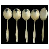 K/UL - Vintage Alvin Sterling Spoons - 12-Piece Flatware Set (Lot of 12)