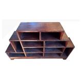 uL - Wooden Tiered Display Bookcase
