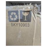 Pre-Lit Ceramic Tabletop Christmas Tree with Lights- 15in