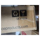 Kids Pretend Play Guitar Musical Instrument Toy w/ Microphone, Stand - 19in Blue