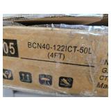 4ft Lighted Artificial Christmas Tree Small Mini Xmas Tree & 50 Warm White Light