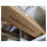 4ft Lighted Artificial Christmas Tree Small Mini Xmas Tree & 50 Warm White Light