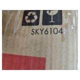 6V Portable Foot Pedal Sewing Machine w/ 12 Stitch Patterns, Teal