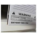 Kids Remote Control Dinosaur Toy, Electronic RC T-Rex w/ Light-Up LED Eyes, Roaring Sounds - Green