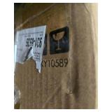 24' Snow Pusher, Heavy Duty Hand Plow - Black