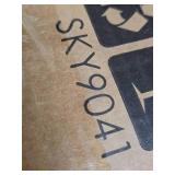 Steel Bench for Outdoor, Patio, Garden w/ Floral Design - 50in, Red