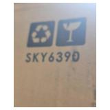 3-Tier Solar Patio Umbrella w/ LED Lights, Tilt Adjustment, Crank - 10ft, Red