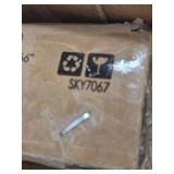 Christmas Stocking Stand, Decor Display w/ Name Tags, Chalk Marker- 3ft