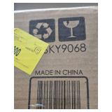 Galvanized Blade 2-Wheel Snow Pusher w/ Adjustable Handle - 36in