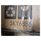 46 in. White Outdoor JOY Christmas Nativity Yard Decor