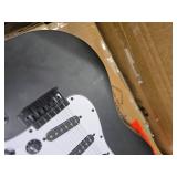 Beginner Electric Guitar Kit w/ Case, 10W Amp, Tremolo Bar - 39in, (Light Damage to Guitar Shown in Pics)