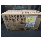 Anchor Hocking Heritage Hill 1 Gallon Glass Jar with Lid, Set of 2