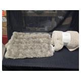 New Body Pillow Cover / New tan Blanket