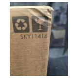 4 in 1 Snow Brush with Shovel, Ice Scraper & Squeegee w/Storage Bag, Lime